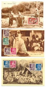 ALGERIE ALGERIEN 1936/49 ca.. -6 x PPC ---STEMPEL AUF VORDERSEITE -NICHT VERSCHICKT SS @3 - Bild 1 von 2