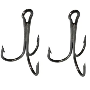 5pcs O'Shaughnessy Treble Hook 8/0 Big Size Sharpened Silver Treble Fishhooks - Picture 1 of 8