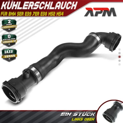 Kühlerschlauch Kühlwasserschlauch Links Oben für BMW 5er E39 7er E38 M52 M54 - Bild 1 von 4