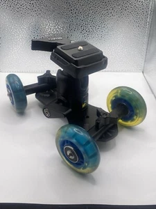 Benro BH1 Ball Head with Quick Release Plate & Skate Table Dolly - Picture 1 of 8