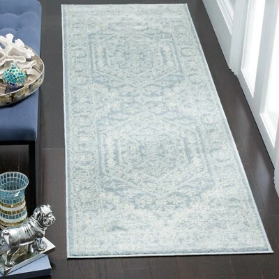 Safavieh Adirondack SLATE / IVORY 2' 6" X 12' Runner - ADR108T-212 - Image 1 of 4