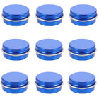  10 Pcs Household Lip Balm Container Candle Storage Jar Screw