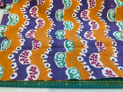 FREE SPIRIT KAFFE FASSETT #FSK-0ORAN - WIGGLE - ORANGE -- BY THE YARD - Image 1 of 2