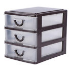 Makeup Storage Case Desktop Organizer With Drawers Cosmetic Organizing Holder