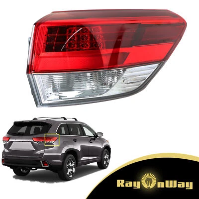 Luz trasera exterior derecha pasajero Toyota Highlander 2017-2019 Foto 1 de 4