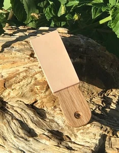 Premium Eiche 5x1,5" Micro Taschenriemen mit Lanyard Loch Rasierer, Messer, Werkzeug schärfen - Bild 1 von 4