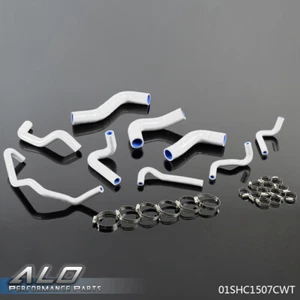 Silicone Radiator Hose Fit For 89-93 Mazda Roadstar Miata MX-5 NA6CE B6ZE 1.6L - Picture 1 of 12