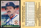 Tony Armas Signed 1985 Donruss #249 Card Boston Red Sox Auto AU