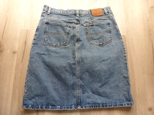 Vintage Ralph Lauren Denim Knee Skirt Polo Jeans Co. Size 12  34x23 Pockets EUC - Picture 1 of 10