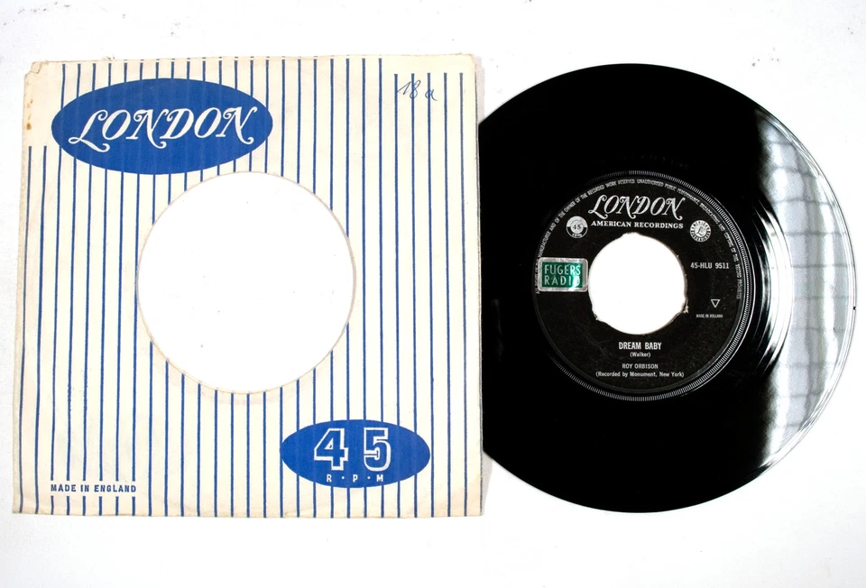 Roy Orbison – Dream Baby 7" Vinyl VG+ AM388 - Image 1 of 4