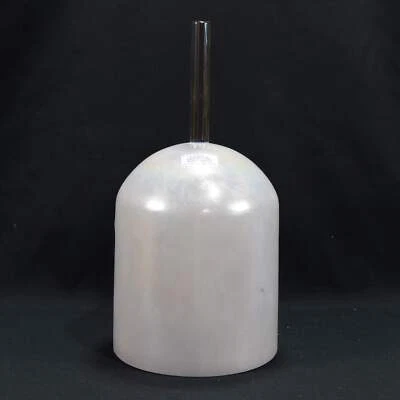 Crystal Tones 7" Palladium Clear Quartz Crystal Practitioner Bowl (E4+35) - Image 1 of 2