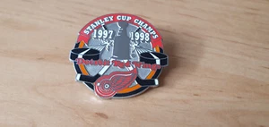 NHL Pin Stanley Cup Chams 1997 1998 Detroit Red Wings - Picture 1 of 1