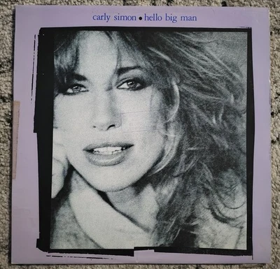 Carly Simon- Hello Big Man VINYL LP, Test Press, Promo (1983) AU, Stamped *RARE - Image 1 of 4