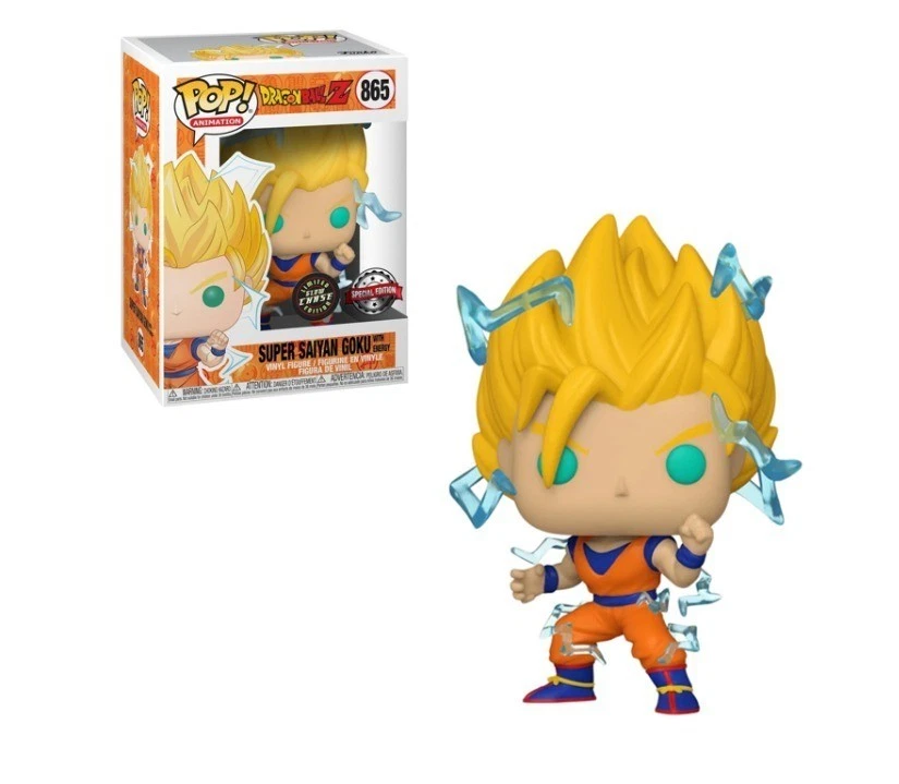 Funko POP Animación Dragonball Z Super Saiyan Goku Con Energía (CHASE) #865 Foto 1 de 1
