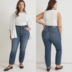 Madewell Damen 18W The Plus Curvy Perfect Vintage Jeans Decatur Wash NM876 - Bild 1 von 13