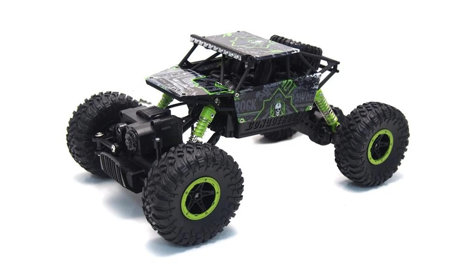 Amewi Conqueror Green 4wd RTR 1 18 Rock Crawler