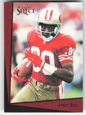 Jerry Rice, 1993 Select, #21, San Francisco 49ers, - Image 1 of 2