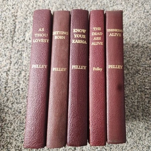 William Pelley Books Thinking Alive Getting Born Know Your Karma The Dead Are  - Bild 1 von 13