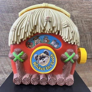 RARO Vintage 1984 Kenner Guerra de las Galaxias Wicket The Ewok CAJA DE MÚSICA ¡Juguete Funciona! - Imagen 1 de 7