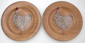 Warren Kimble Country Quartet Hahn Salatteller 2er Set Sakura Brandon House - Bild 1 von 21