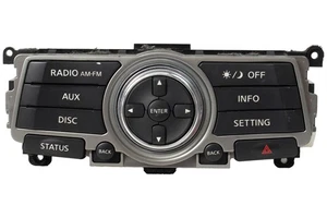 2010-17 Infiniti EX35 QX50 EX37 Audio System Navigation Control Panel 28395JK60D - Picture 1 of 4