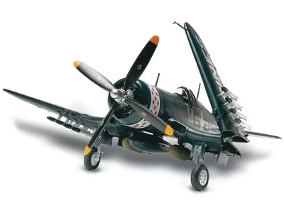 Level 4 Model Kit Vought F4U-4 Corsair Fighter Aircraft 1/48 Scale Model by Reve - Image 1 of 4