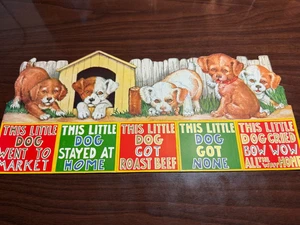 Calendario This Little Dog 1936 ¡sin usar con sobre original! - Imagen 1 de 6