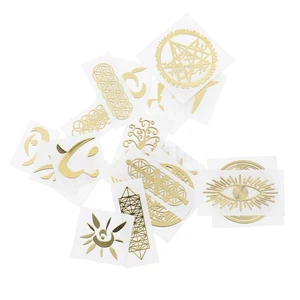 20 Pcs Métal Cuivre Autocollant Autocollants Décoratifs De Scrapbooking - Photo 1/12