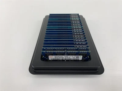 Lot of 20 - SKHynix Hynix 1Rx8 2Rx8 4GB PC3L-12800S DDR3 SODIMM Laptop RAM - Image 1 of 3