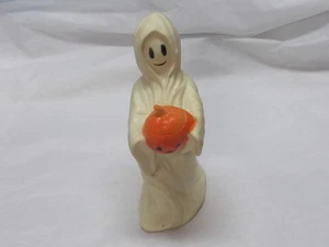 Fantasma de Halloween vintage Holland Hall 1966 con Jack o Lantern chirrido juguete funciona - Imagen 1 de 7