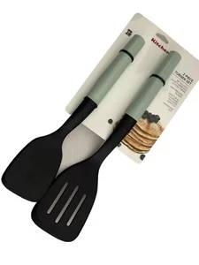 Neu KitchenAid Mint Pistaziengrün HPIA 2er Set Heber Wender - Bild 1 von 4
