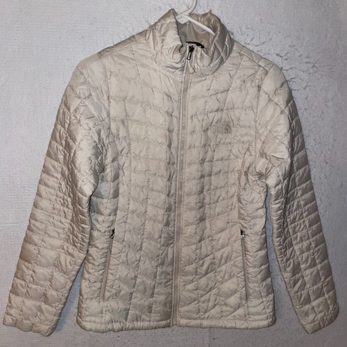 OFF WHITE THE NORTH FACE Giacca Termica Trapuntata Off White Donna S Manica Lunga