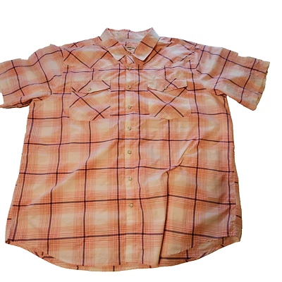 Magellan 2XL Ootdoors Classic  Fit Moisture-Wicking Recos Ride Pearl Snap Button - Image 1 of 4