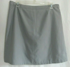 Patagonia Gris Skort Cremallera Lateral Talla 8 Usado en Excelente Condición - Imagen 1 de 4