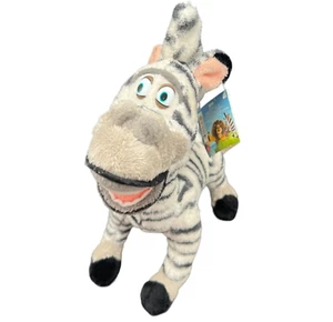 Madagascar Marty The Zebra Plush Toy - 9" Russ Stuffed Animal 2005 - Picture 1 of 9