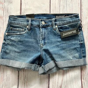 [BLANKNYC] The Fulton Distressed Denim Shorts Size 25 - Picture 1 of 5