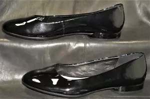 Ecco Danish Design Mujer Negro Charol Vestido Plano Zapatos de salón talla 41 EUR - Imagen 1 de 6