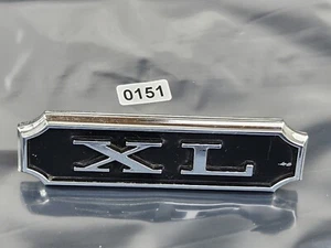 Vintage FoMoCo Ford XL Emblem ornament C9AB- 63208A04-A - Picture 1 of 4