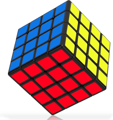 Speed Cube 4X4, 4X4X4 Cubo Magico Professionale Nero, Cubo 4X4 Giochi E Giocatto - Immagine 1 di 4