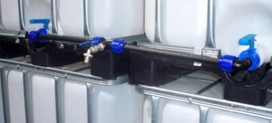 IBC Container Wassertank Verbindungsset 25mm Rohr 3/4" Wasserhahn S 60x6mm - Bild 1 von 13