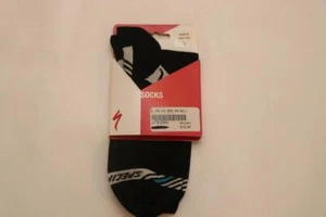 Nuevo Specialized Mujer SL Pro Medio Ciclismo Calcetín Grande Negro 43-45 11-13 Bicicleta Blanco - Imagen 1 de 2