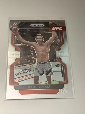 2022 Prizm UFC Fares Ziam Rookie RC #143 Lightweight - Image 1 of 2