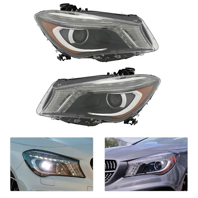 For 2014-2016 Mercedes-Benz CLA-Class C117 CLA250 Xenon Headlights Right+Right - Изображение 1 из 4