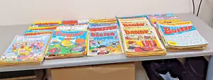 Bundle Vintage Comics approx 100 + 26 Puzzle Books Various titles 1980's 1990's - Picture 1 of 16