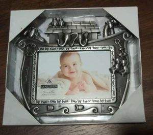 Photo Frame Silver 3.5×5” Malden International Designs Two By Two New - Picture 1 of 7