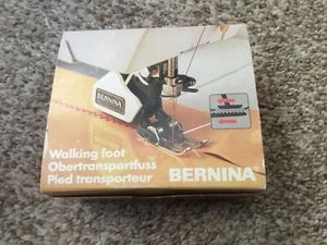 Bernina Old Style KL 1130 Walking Foot With Case - No. 001 770 70 00 Mint Cond. - Picture 1 of 8