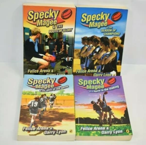 Specky Magee 4x Paperback Book Felice Arena Garry Lyon Football - Picture 1 of 9