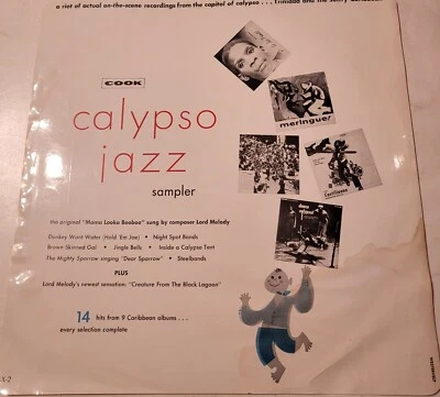 Calypso Jazz Sampler   Cook XX-2  Red Vinyl  Calypso, Merengue, Steel Band  VG+ - Image 1 of 4