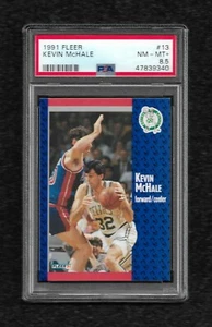 1991 FLEER #13 KEVIN McHALE PSA 8.5 NM-MINT+ HOF BOSTON CELTICS  - Picture 1 of 1
