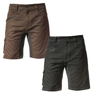 Pantalones cortos de trabajo de carga flexible Caterpillar para hombre CAT Operator 11" entrepierna 1820016 - Imagen 1 de 18